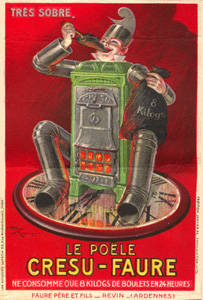 Reproduction d'une publicité de 1927.